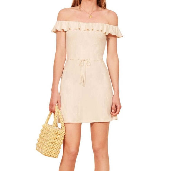 Reformation Dresses & Skirts - Reformation Grenada Off the Shoulder Minidress